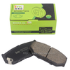 Metálico bajo sin asbesto negro Auto Pad de freno
