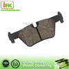 Fibra de carbono Sin asbesto negro Auto Pad de freno